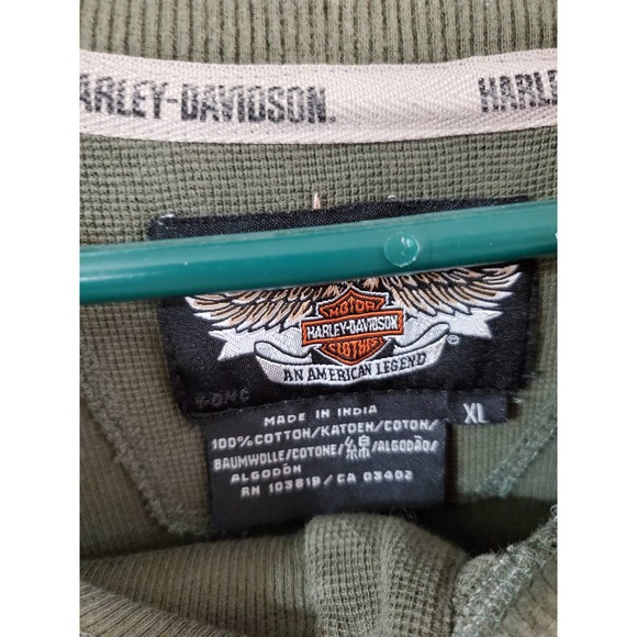 Lot, Harley Davidson Embroidered Mens LS Shirts, XL - Picture 7 of 9
